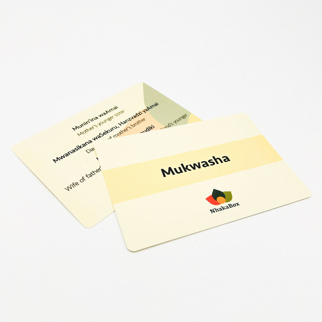 Hukama PaChiShona Flashcards: A Fun Guide to 14 Shona Family Titles